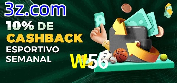 10% de bônus de cashback na W56